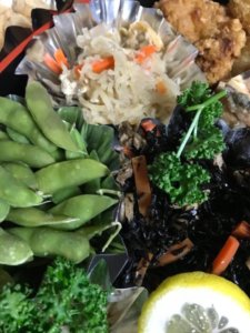 磯鷸之庄鉢盛のお惣菜