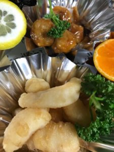 磯鷸之庄鉢盛のフライ